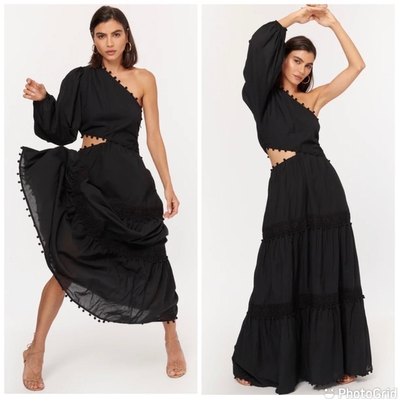 CAMI NYC OLYMPIA DRESS BLACK New With Tags! - Picture 1 of 13